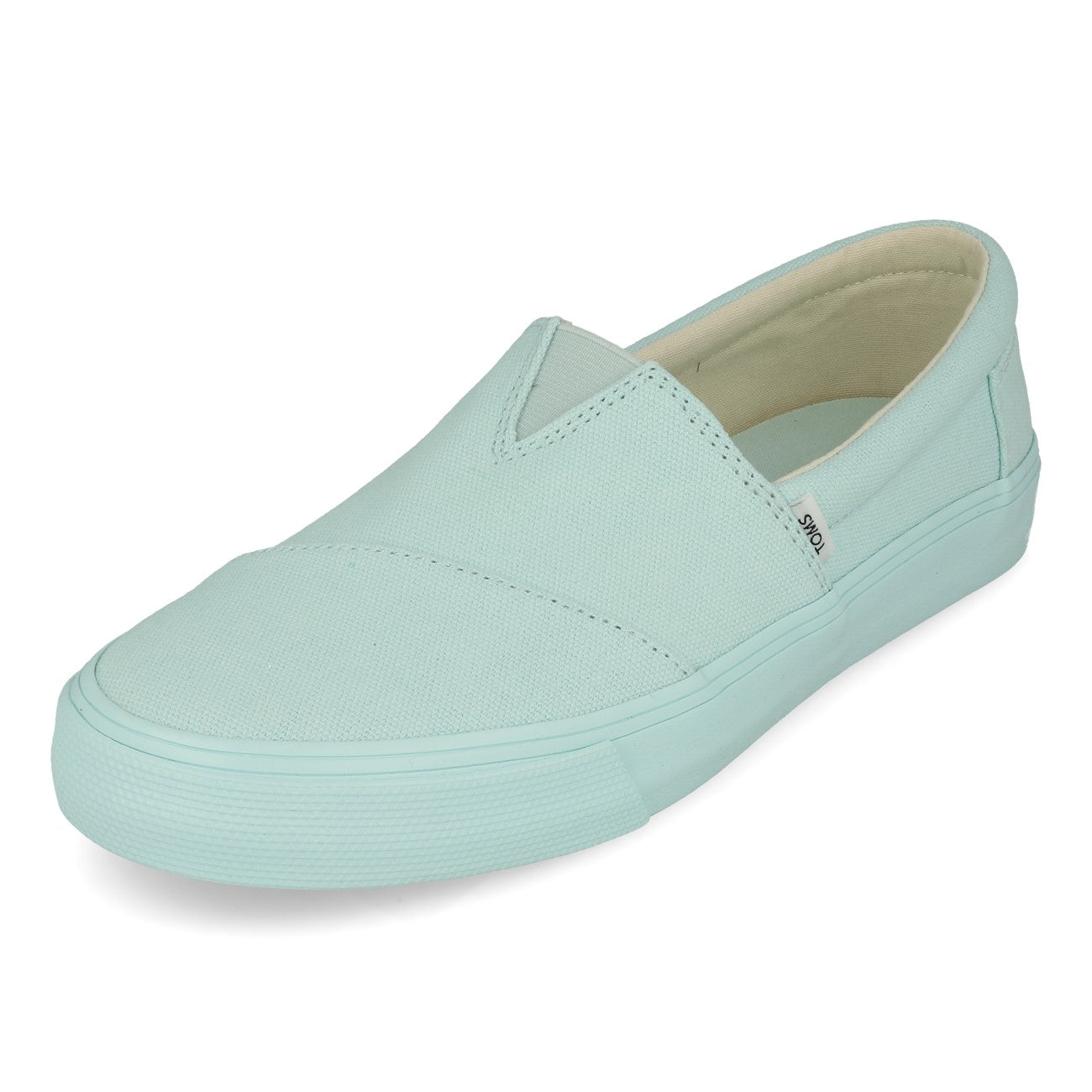 Toms Alpargata Fenix Slip On Femme Soft Blue Washed Canvas