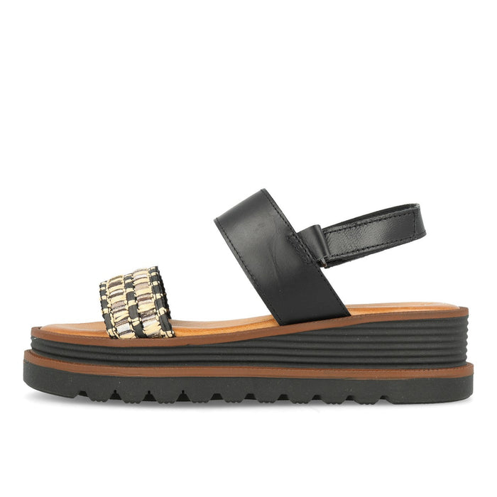 Tamaris 28237-28-098 Sandales Femme Black Comb