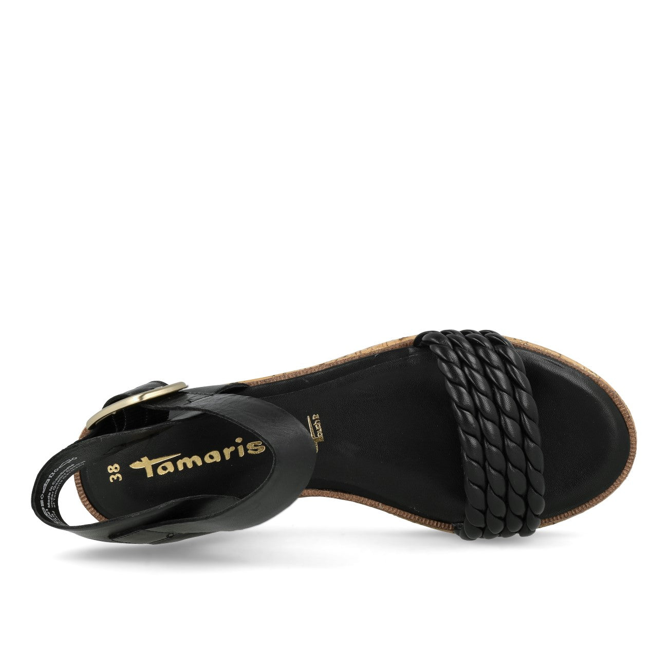 Tamaris 28209-28-001 Sandales Femme Noir
