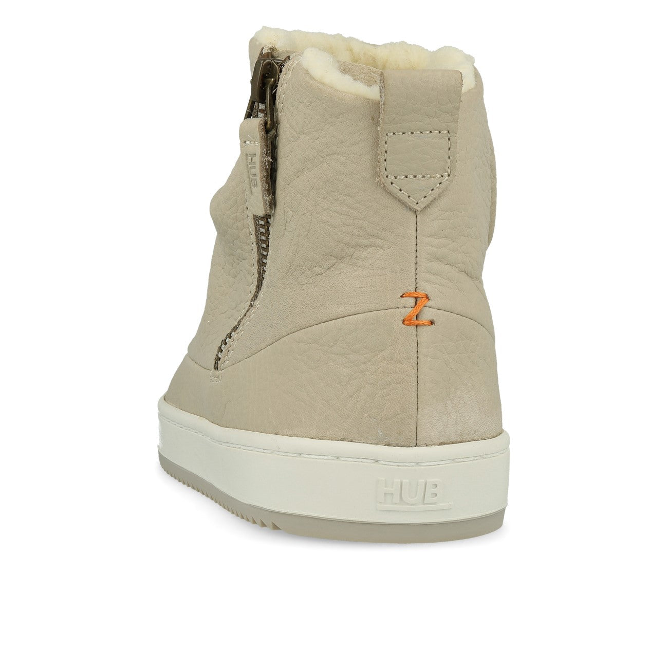 HUB Ridge L30 Cuir Femme Bone Off White Bone