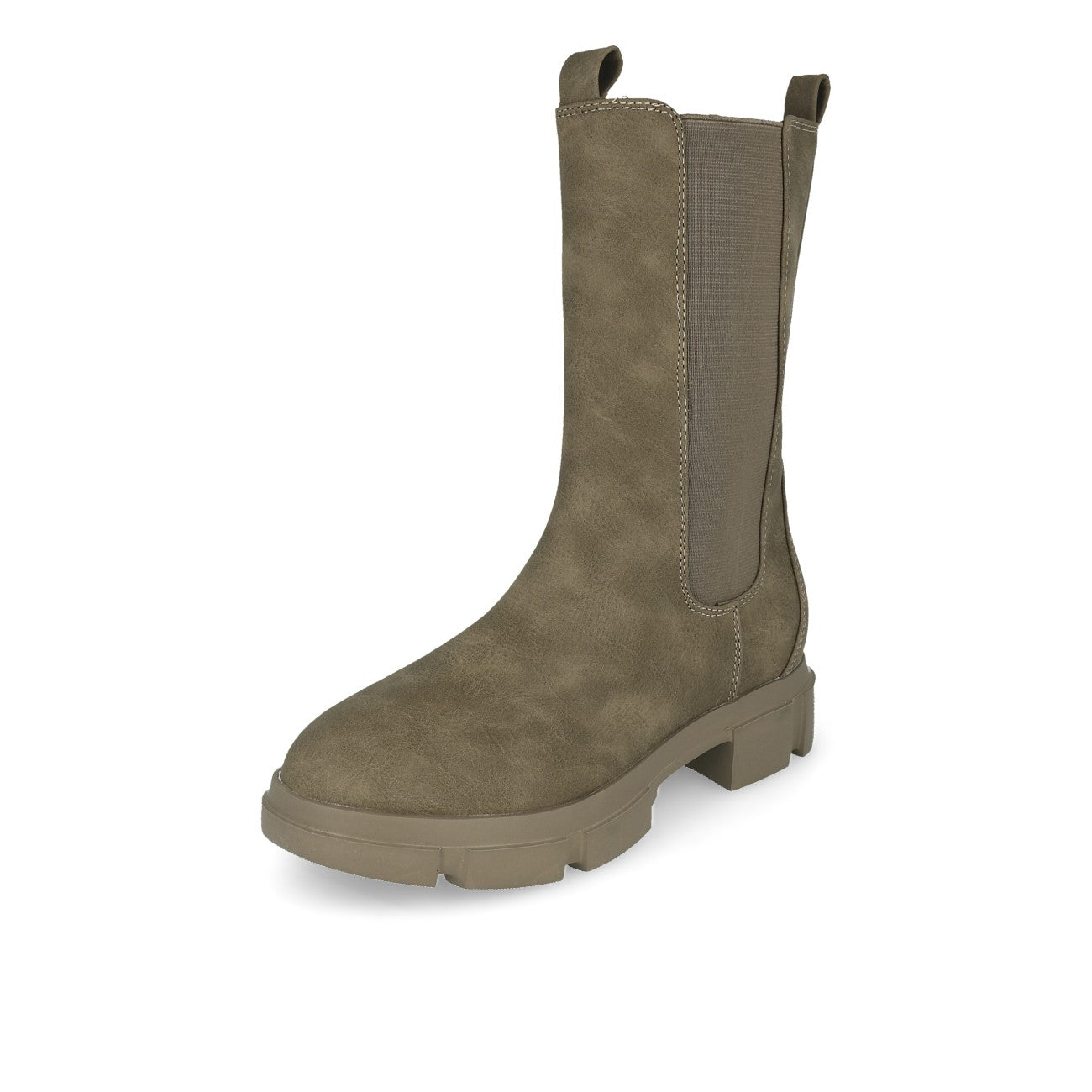 La Strada 2002401 Chelsea Femme Bottes Taupe Nubuck PU