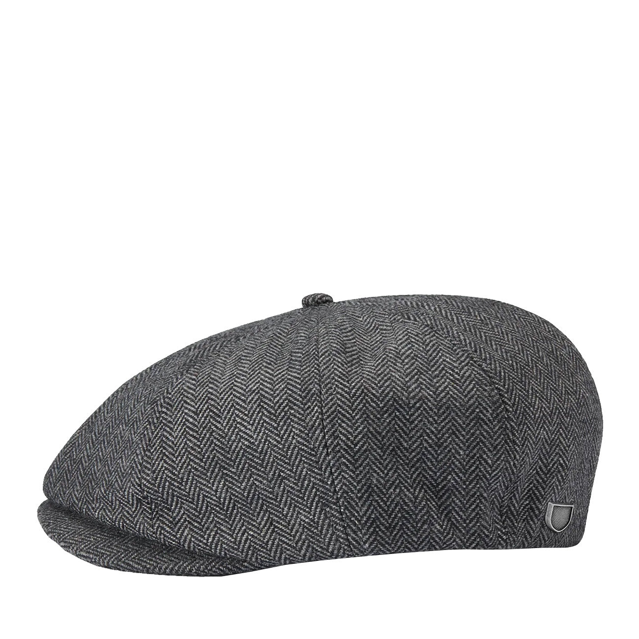 Brixton Brood Casquette plate gris noir