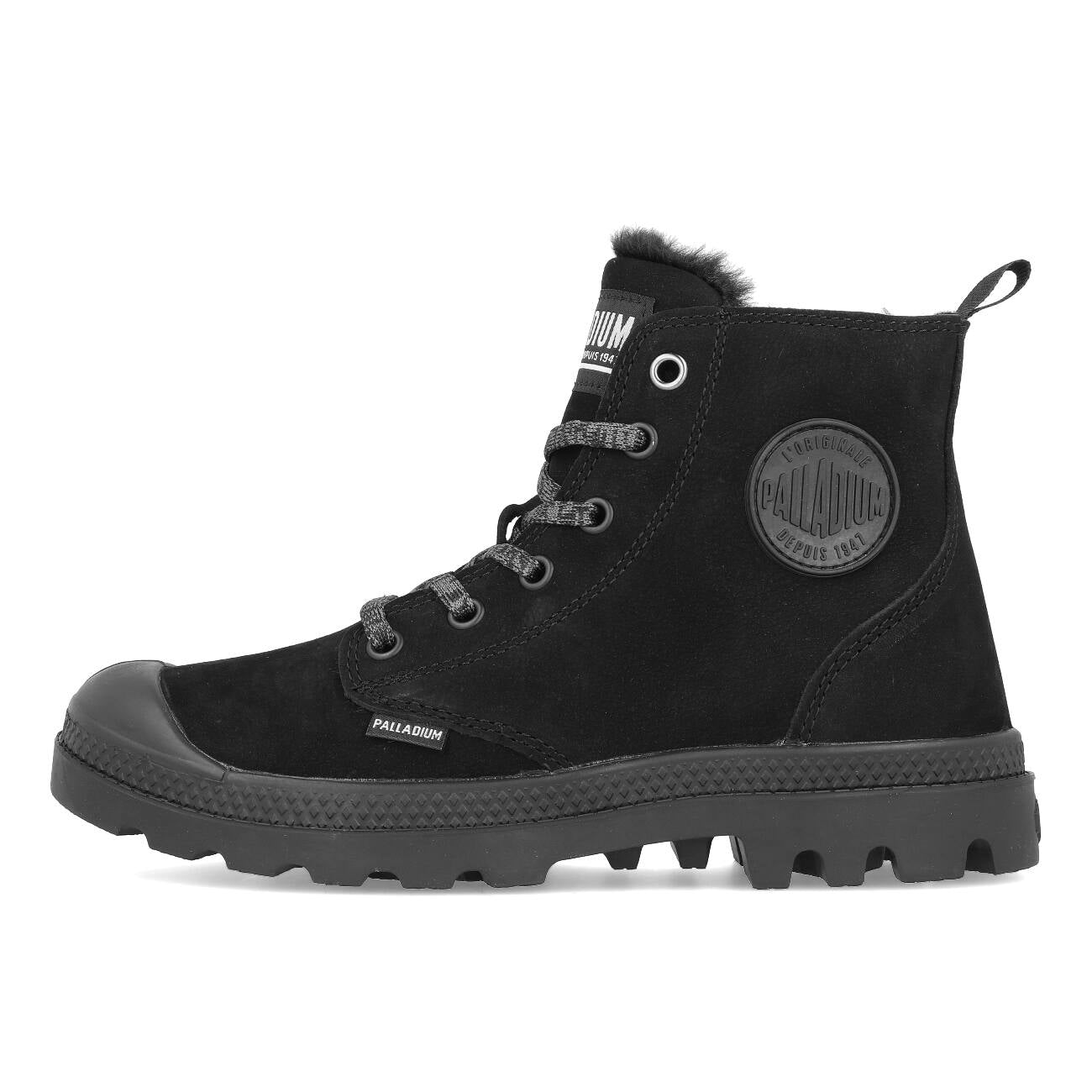 Palladium Pampa Hi Zip WL Femme Noir Noir
