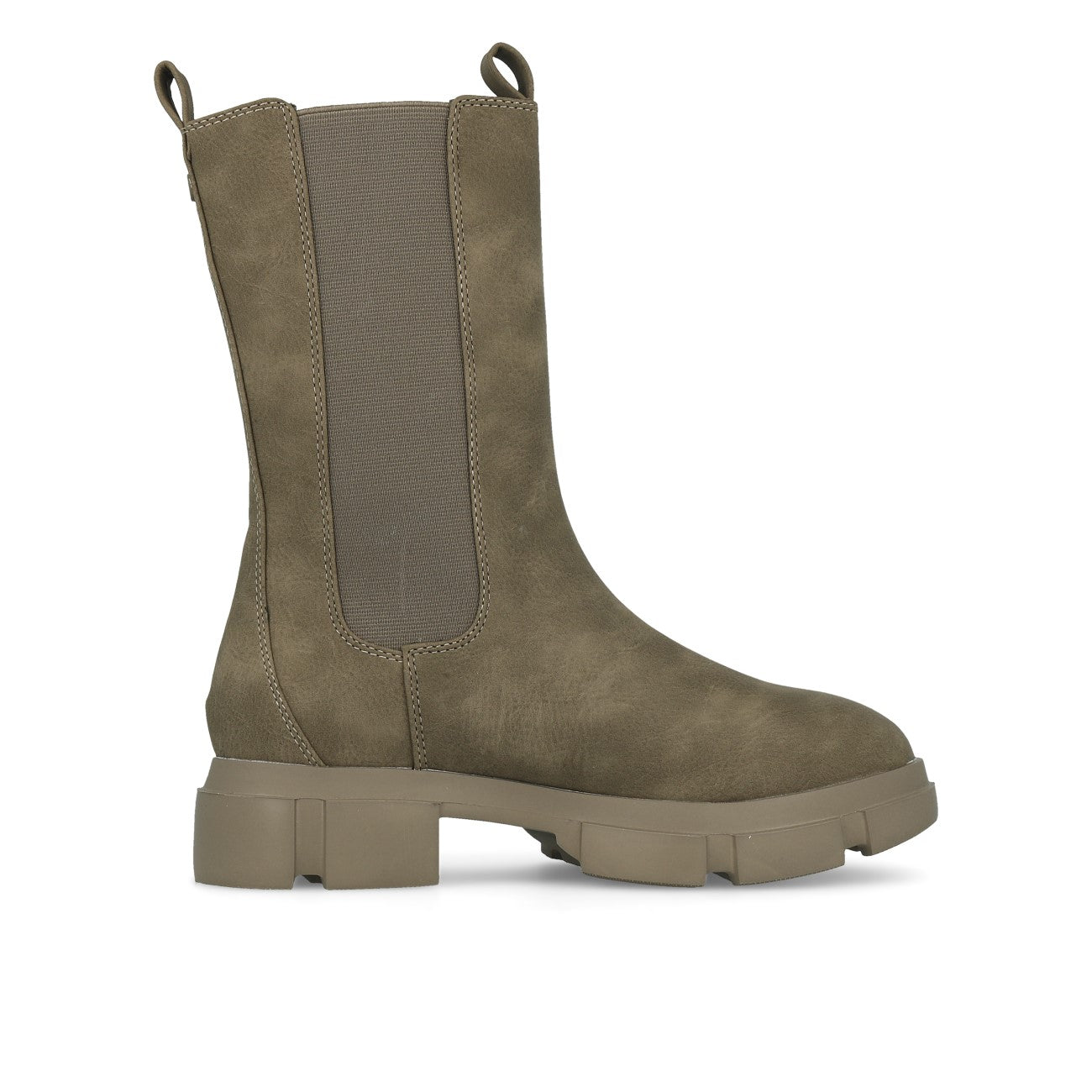 La Strada 2002401 Chelsea Femme Bottes Taupe Nubuck PU