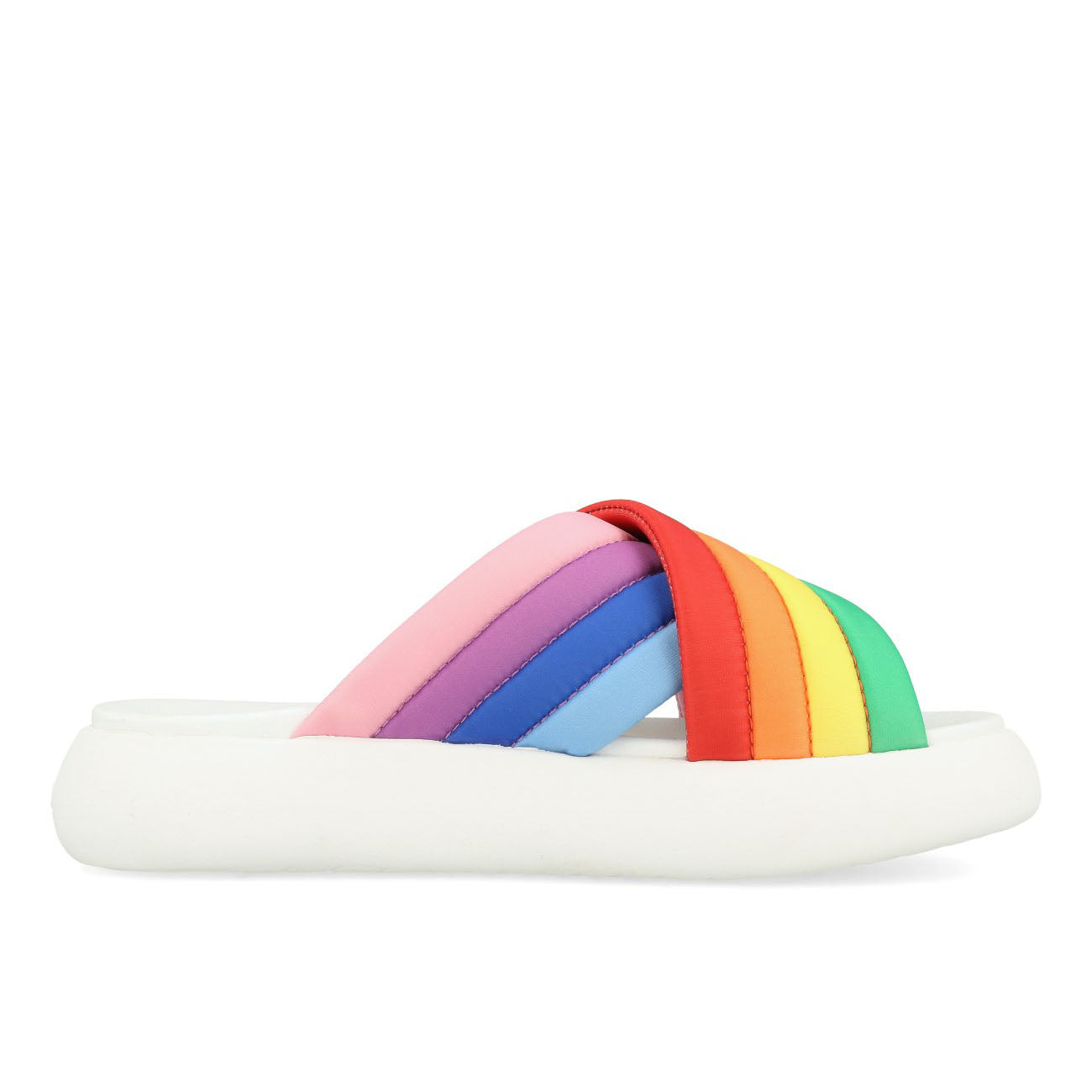 Toms Alpargata Mallow Crossover Femme Multicolore Rainbow
