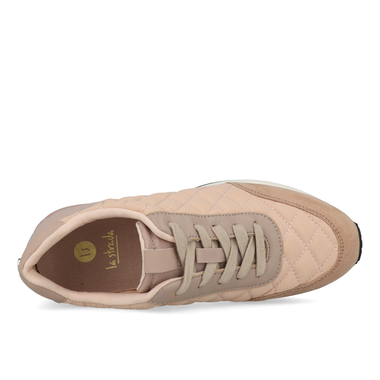 La Strada 2002408 Baskets Femme Rose Mircro Nylon Stitch
