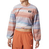 New Balance NB All Terrain Print Crew Femme Blanc Multi