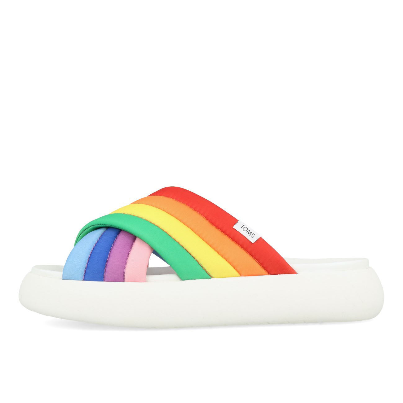 Toms Alpargata Mallow Crossover Femme Multicolore Rainbow