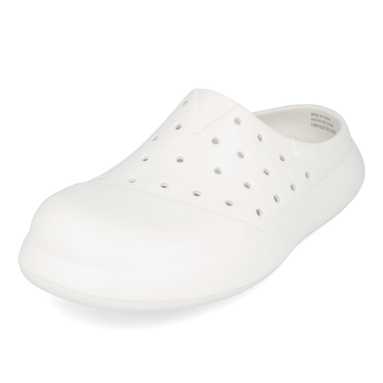 Toms Womens Alpargata Mallow Mule Molded Femme White Eco EVA