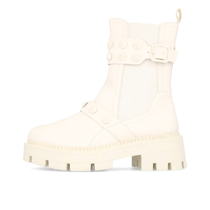 Tamaris 25446-29-418 Chelsea Boots Femme Ivoire