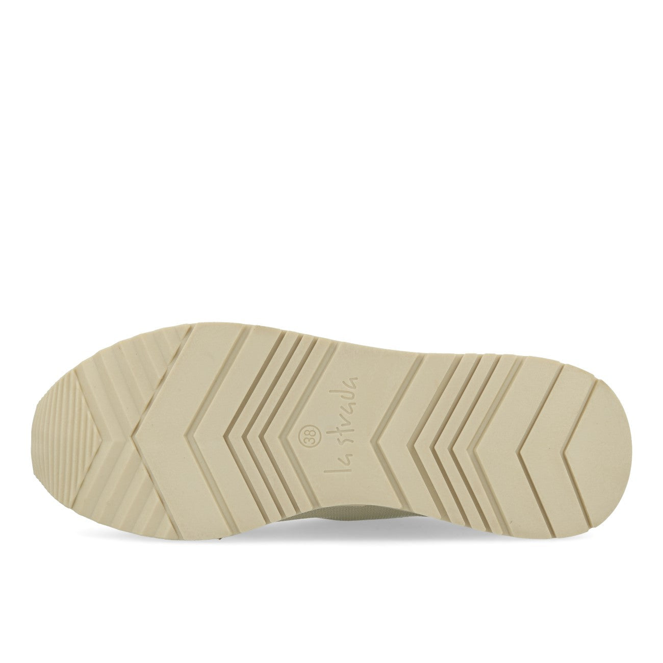 La Strada 2003148 Baskets tricotées Femme Beige Tricoté