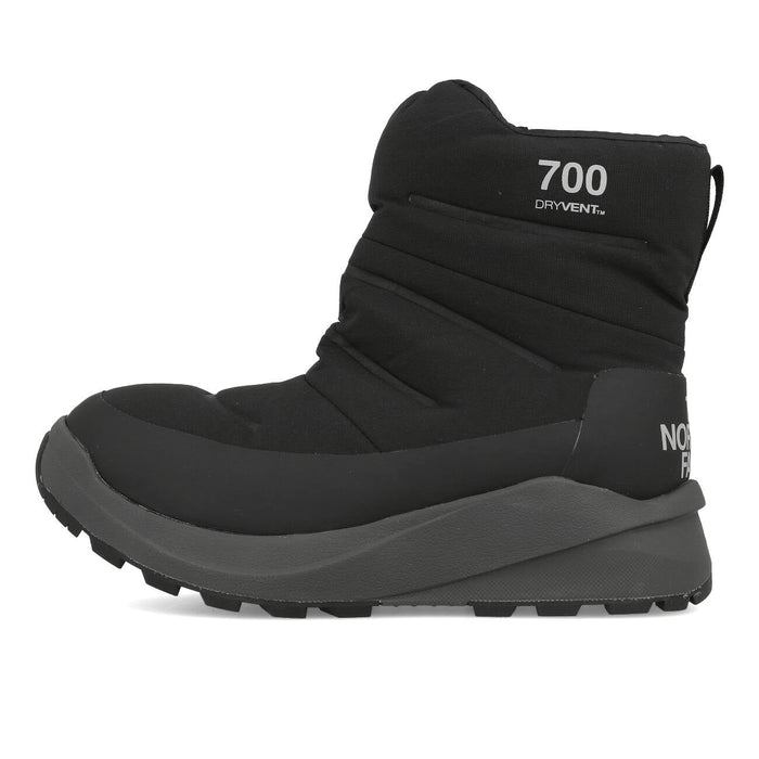The North Face W Nuptse II Bootie WP Femme TNF Black Asphalt Grey