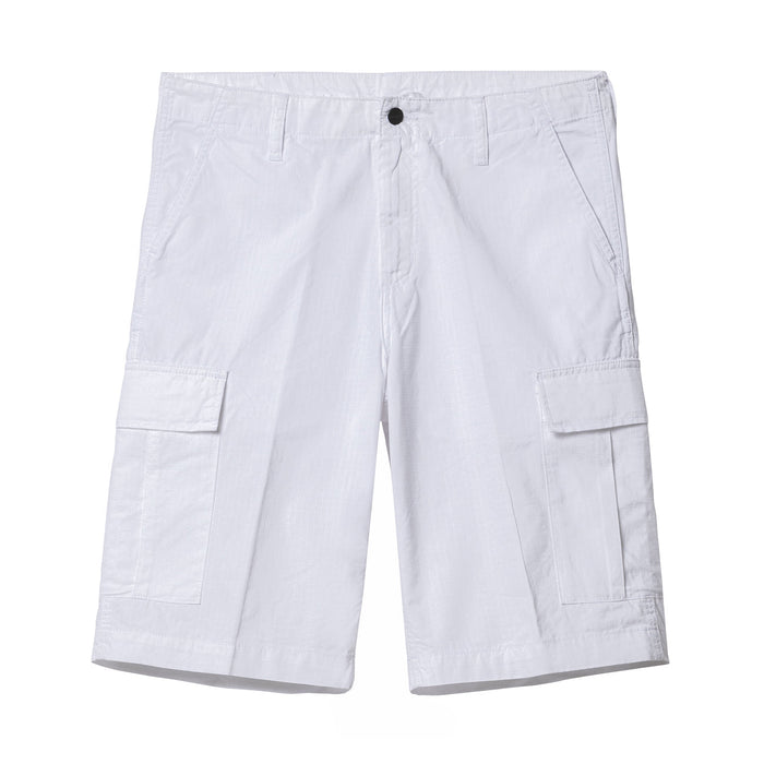 Carhartt WIP Regular Cargo Short Homme White Rinsed