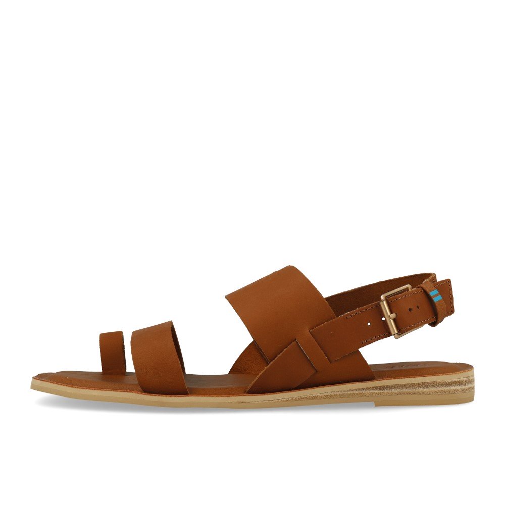 TOMS Freya Cuir Végétal Havane