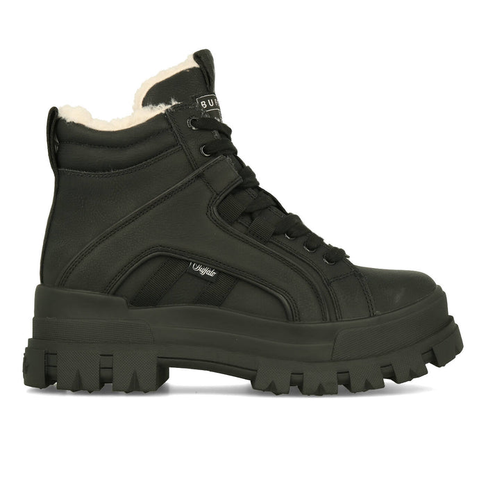 Buffalo Aspha NC Mid Warm Vegan Nubuck Noir