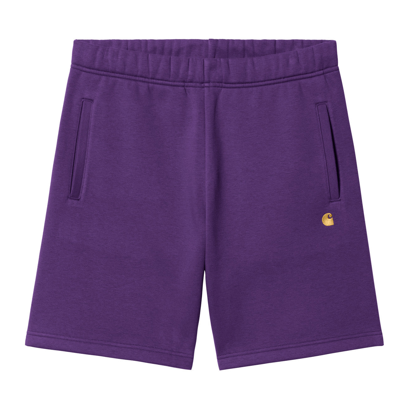 Carhartt WIP Chase Sweat Short Homme Or Tyrian