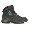 Lowa Renegade Evo GTX Mid Ws Femme Asphalte Turquoise