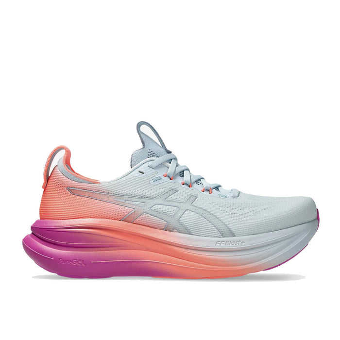 Asics Gel-Nimbus 28 Femme Sunny Sizzle Sky Digital Sakura