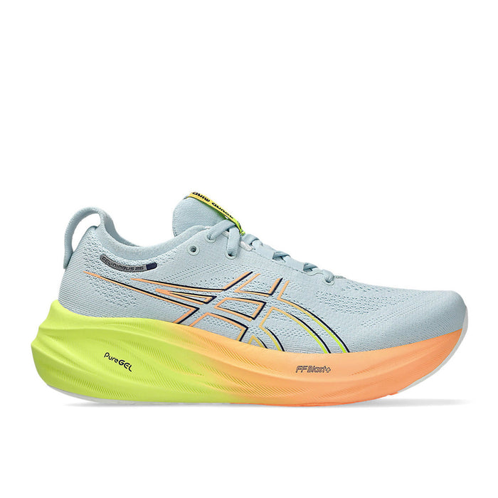 Asics Gel-Nimbus 26 PARIS Femme Cool Grey Safety Yellow