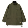 Carhartt WIP Clarton Coat Vert Bureau Noir