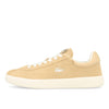 Lacoste Baseshot 124 2 SFA Femme Marron Clair Blanc Cassé