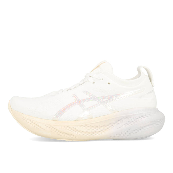 Asics Gel-Nimbus 25 Anniversary Femme Blanc Rose Dust