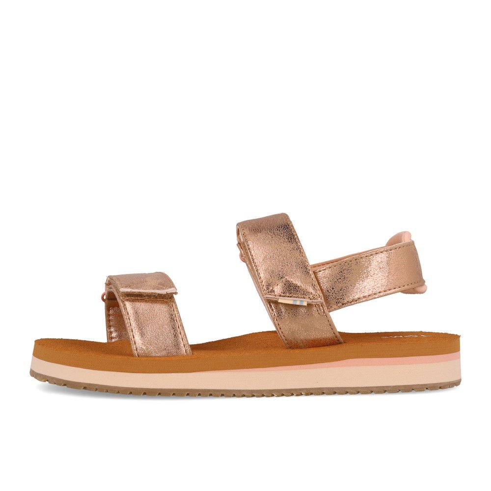 TOMS Ray Synthétique Scintillant Champagne Naturel