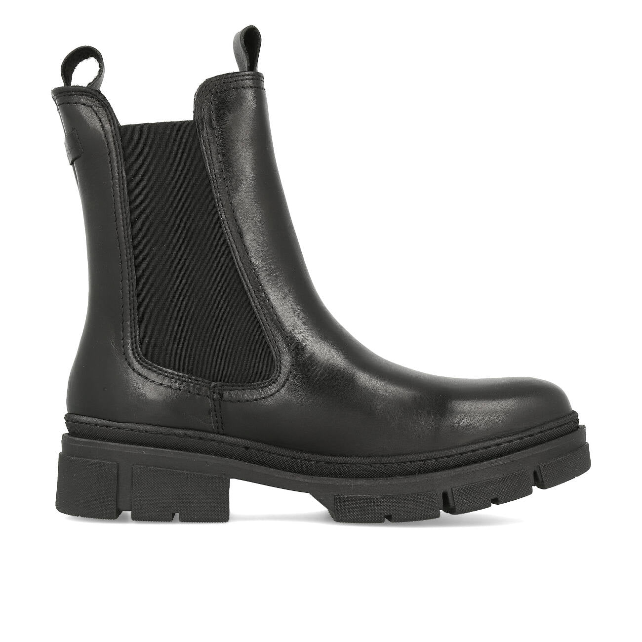 Tamaris 1-25901-41-003 Chelsea Boots Femme Cuir Noir
