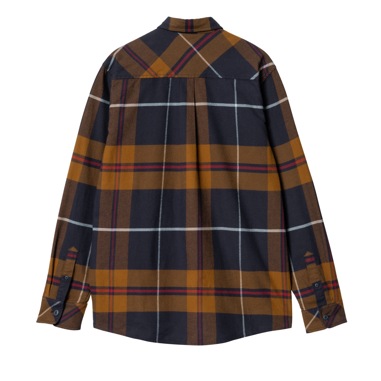 Chemise Carhartt WIP L/S Garnett Garnett Check Deep H Brown