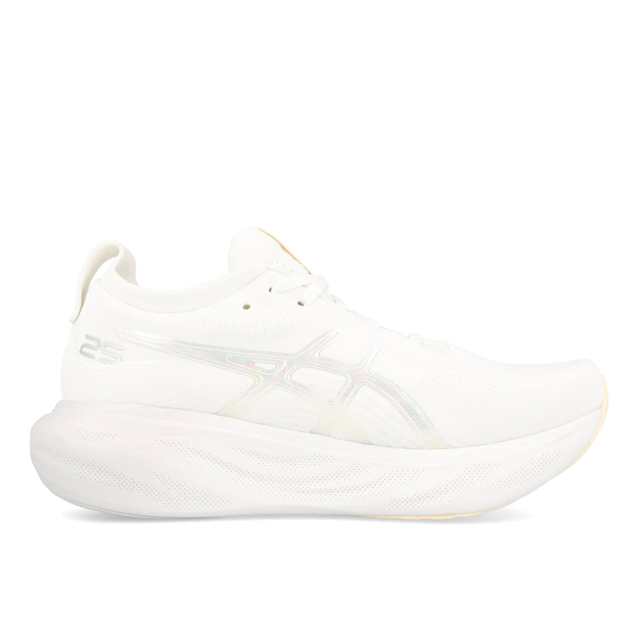 Asics Gel-Nimbus 25 Anniversary Femme Blanc Rose Dust