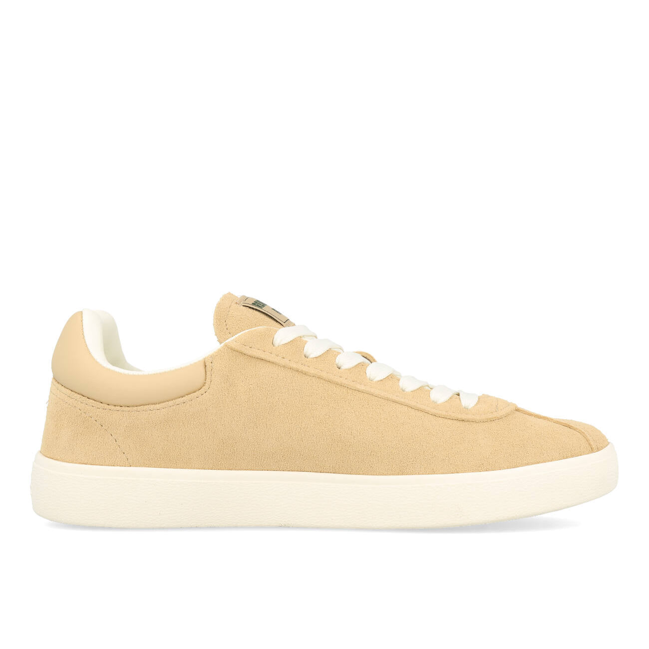 Lacoste Baseshot 124 2 SFA Femme Marron Clair Blanc Cassé
