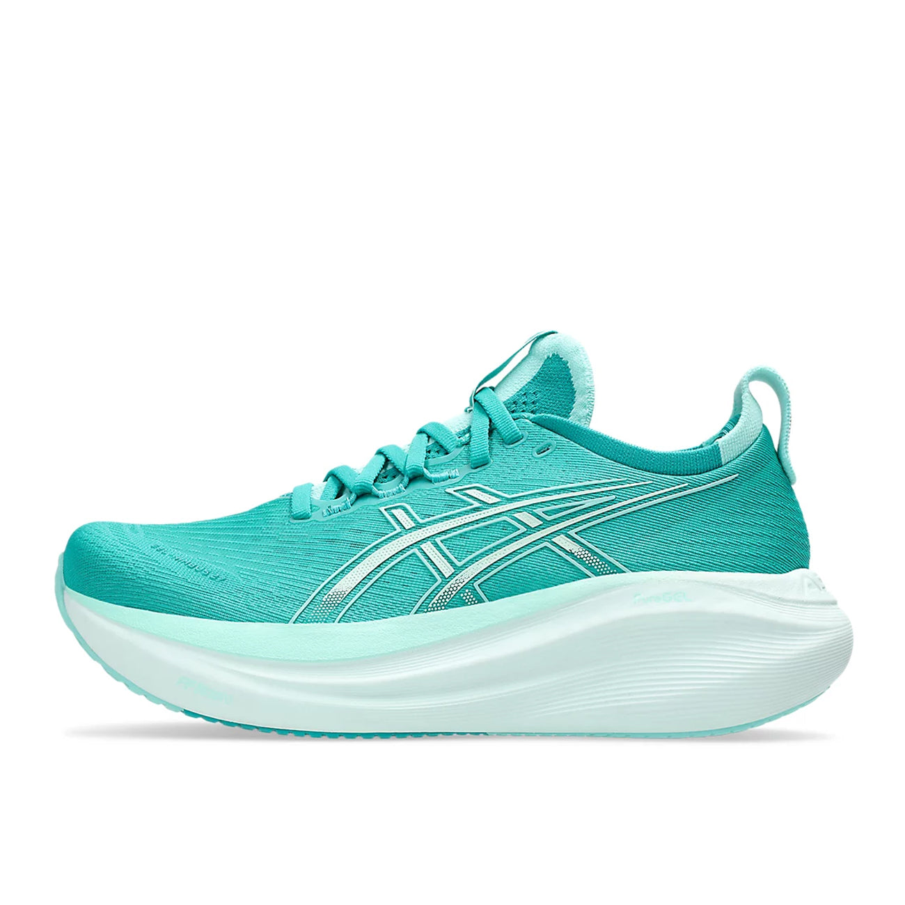 Asics Gel-Nimbus 27 Femme Wave Teal Illuminate Mint