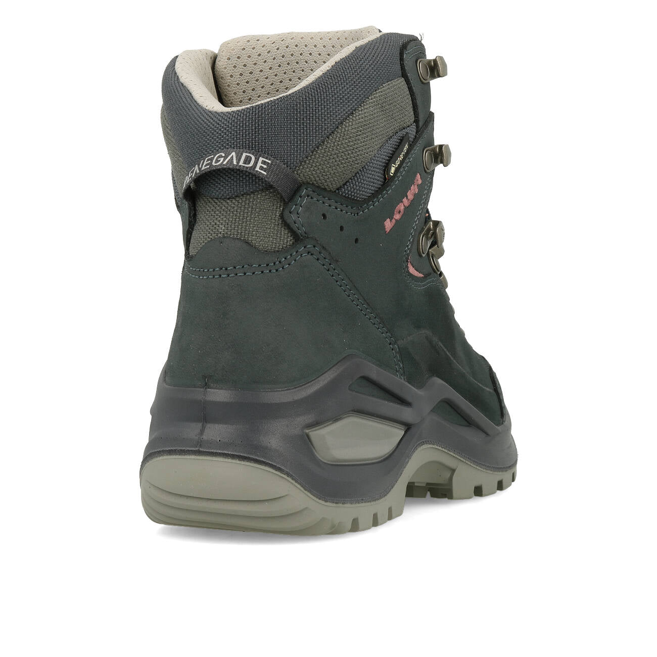 Lowa Renegade Evo GTX Mid Ws Femme Bleu Acier Vieux Rose