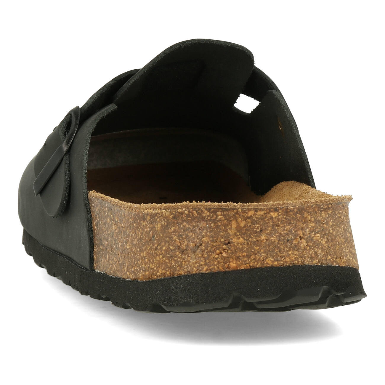Nouvelle-B sandale Baden en cuir huilé noir