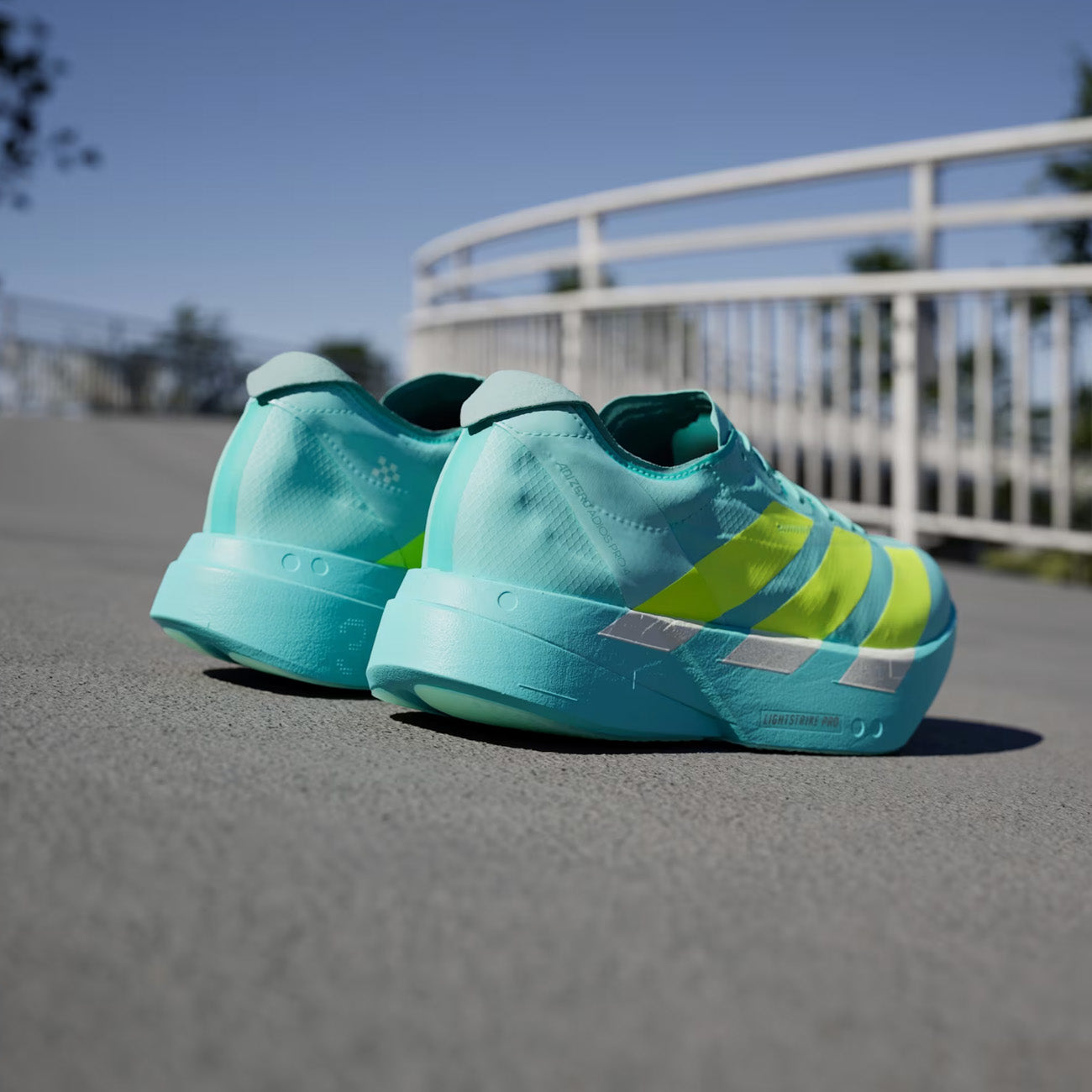 adidas Adizero Adios Pro 4 Homme Flash Aqua Lucid Lemon Mint Ton