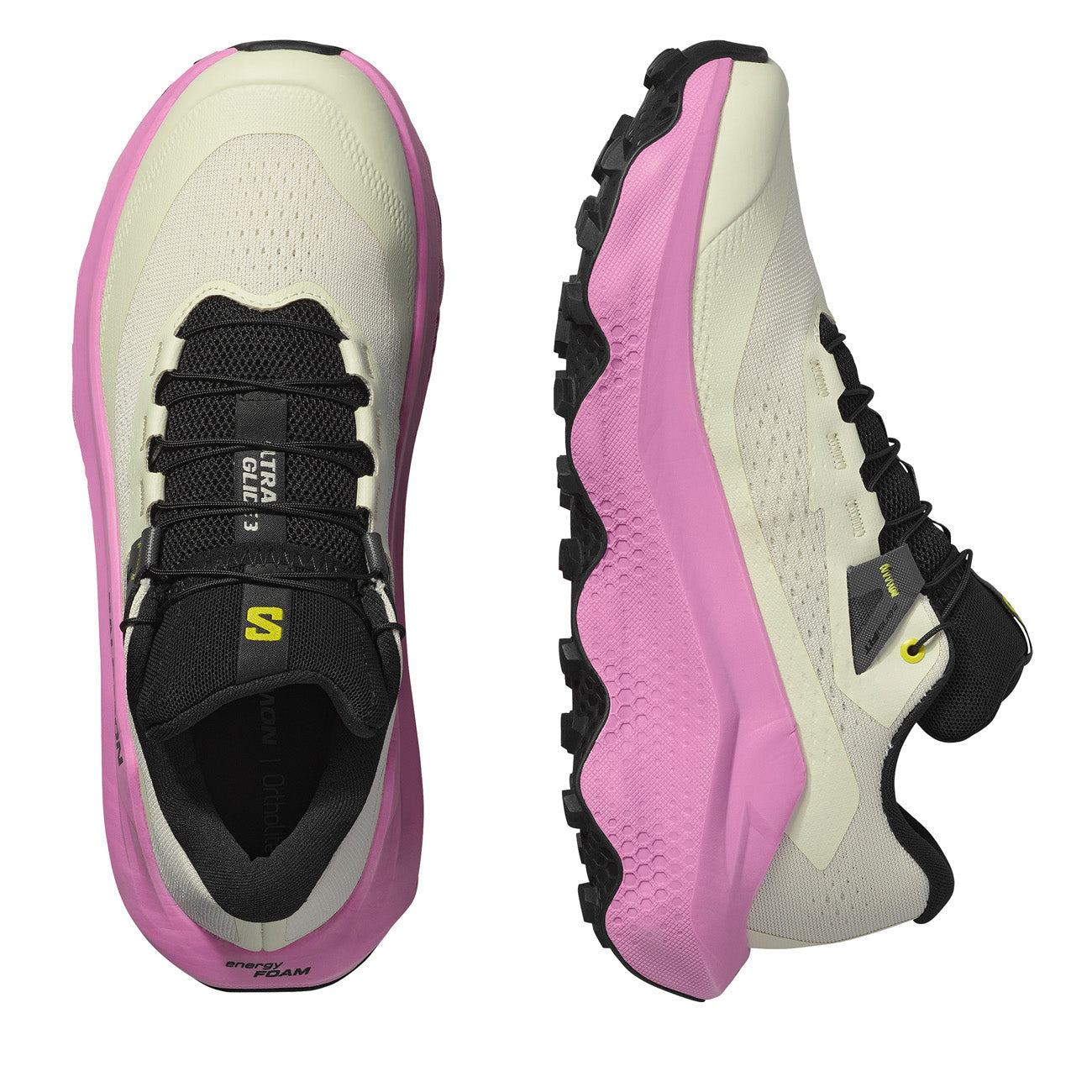Salomon Ultra Glide 3 W Femme Almilk Cyclamen Black