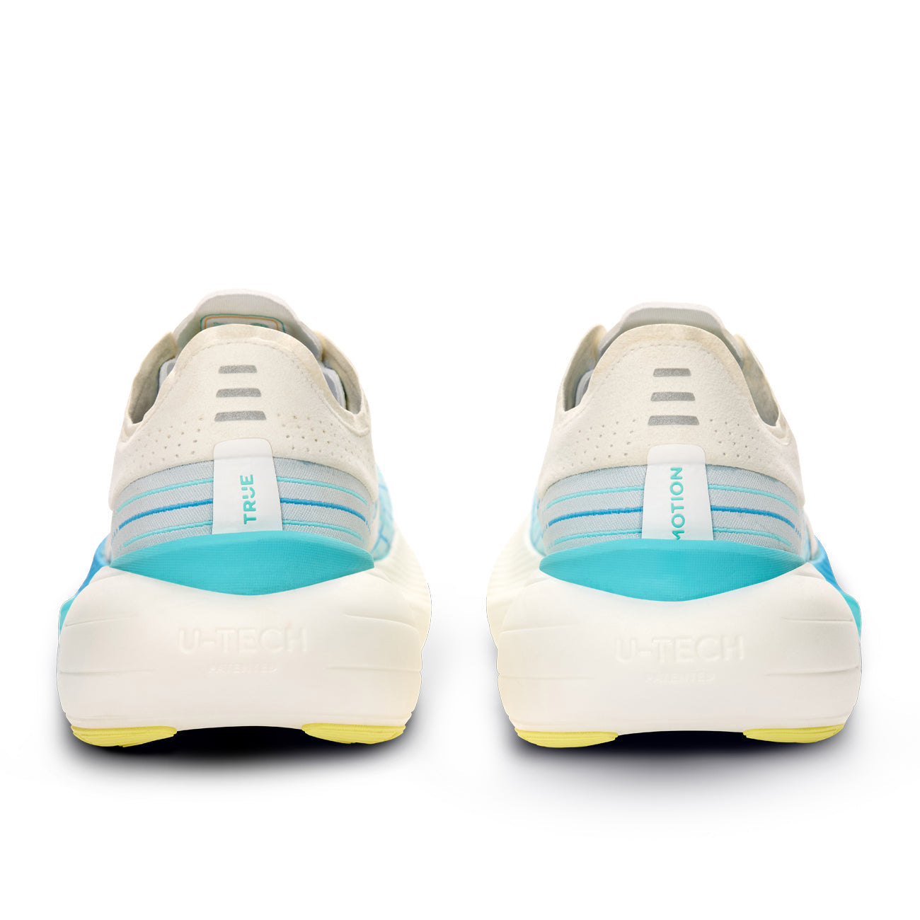True Motion U-TECH Solo 2 Femme White Oyster Mushroom Malibu Blue