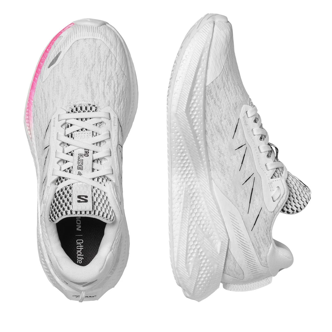 Salomon Aero Glide 4 W Blanc Blanc Noir