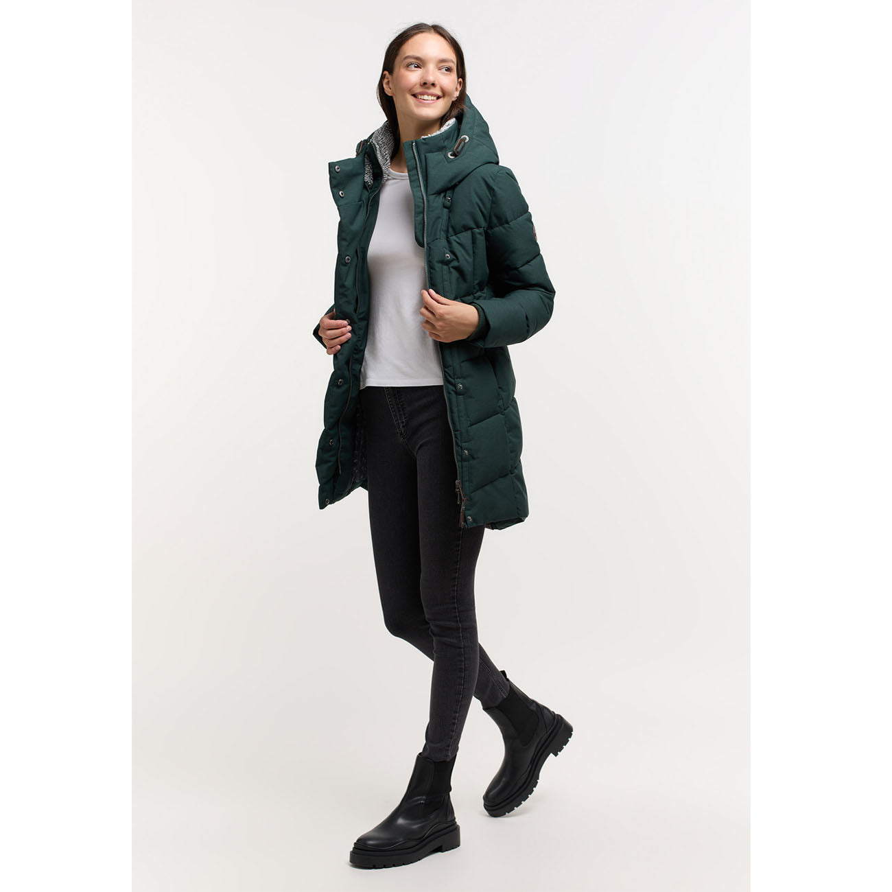 Ragwear Pavla Jacket Femme Vert foncé