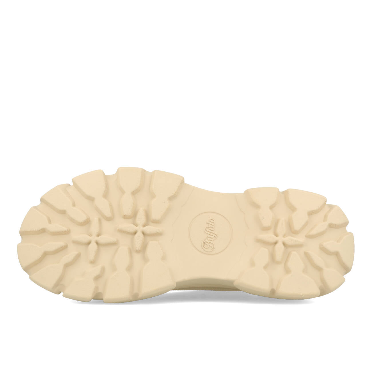 Buffalo Cade Lace Up Lo Femme Coton Biologique Crème