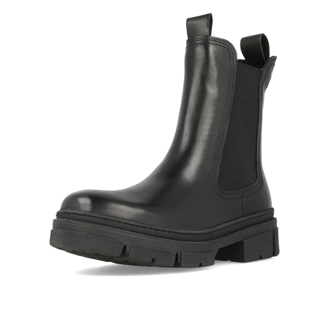 Tamaris 1-25901-41-003 Chelsea Boots Femme Cuir Noir