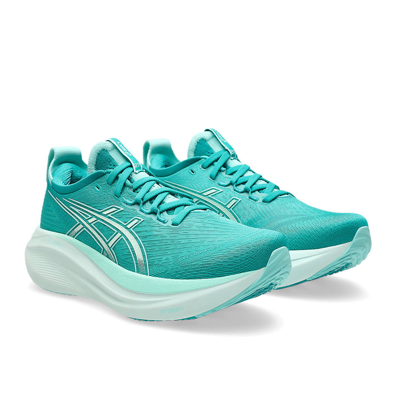 Asics Gel-Nimbus 27 Femme Wave Teal Illuminate Mint